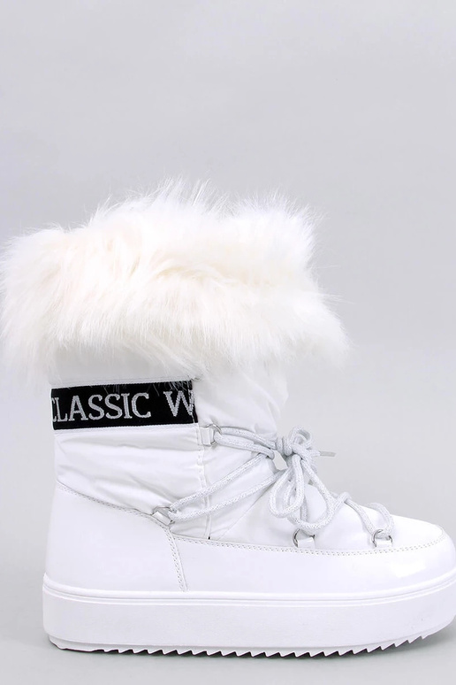 Sneeuwlaarzen met bont KENDALS WHITE