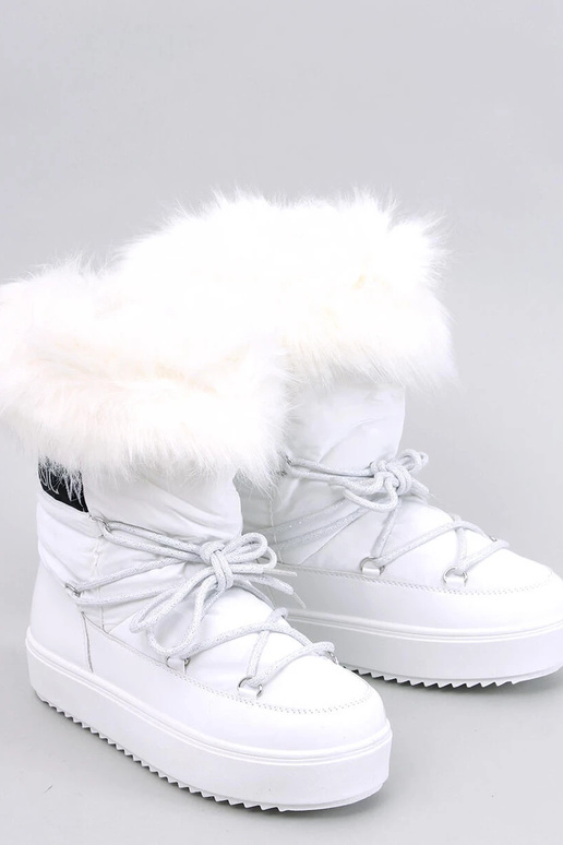 Sneeuwlaarzen met bont KENDALS WHITE