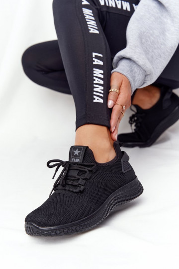 Dames zwarte sneakers in sportstijl Roxy