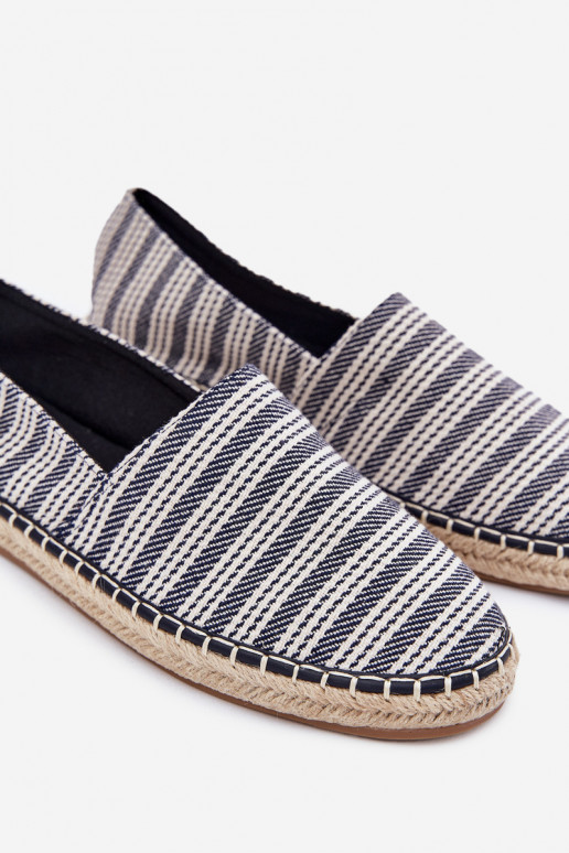 espadrilles Het heeftnnen Met Vlecht donkerblauIn Daniell espadrilles Het heeftnnen Met Vlecht donkerblauIn Daniell