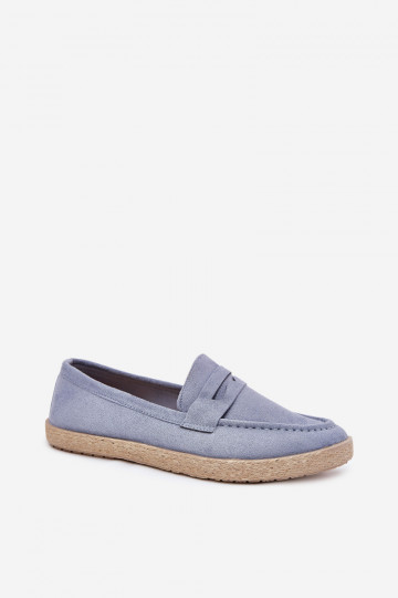 Mocassins Het heeftnnen Met Vlecht blauIn Fiamar