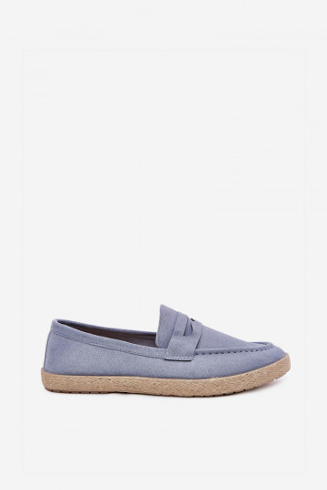 Mocassins Het heeftnnen Met Vlecht blauIn Fiamar 2