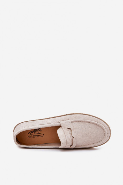 Mocassins Het heeftnnen Met Vlecht beige Fiamar Mocassins Het heeftnnen Met Vlecht beige Fiamar