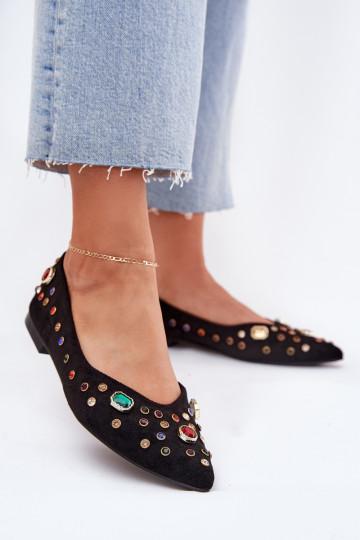 Ballerinas Dames Versierd Kryształkami zInart Valena