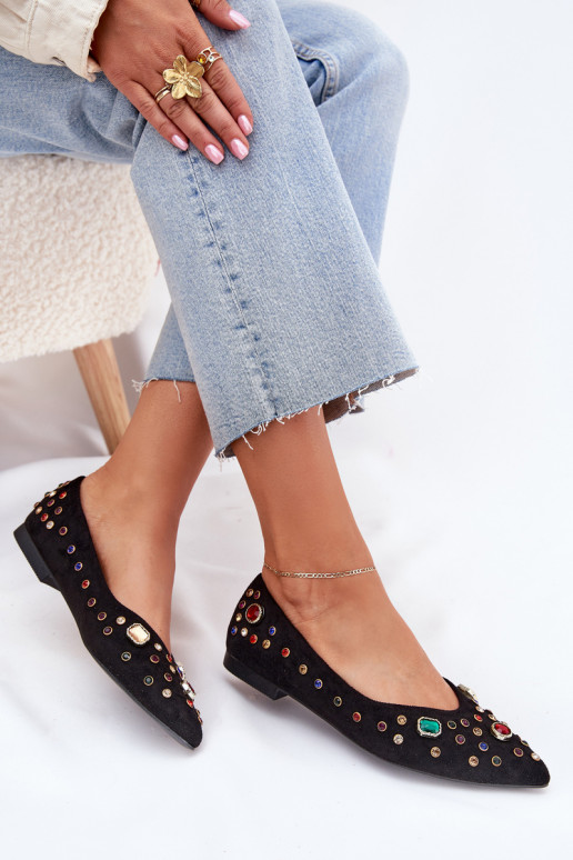 Ballerinas Dames Versierd Kryształkami zInart Valena