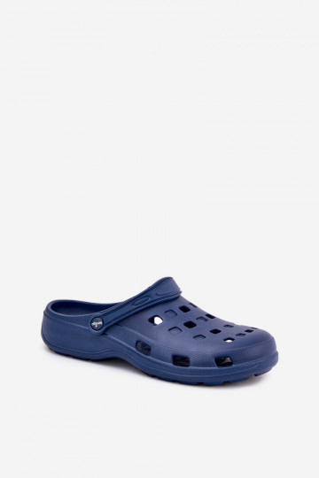 Slippers Het heeftnnen LichtgeInicht pantoffels LEMIGO 807 donkerblauIn