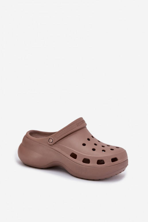 LichtgeInicht pantoffels Damespantoffels met trendy massieve zolen Big Star RR274A121 beige LichtgeInicht pantoffels Damespantoffels met trendy massieve zolen Big Star RR274A121 beige