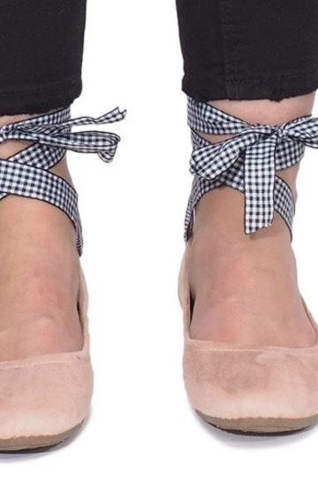 Zwarte schoenen met parels, 588C-12A 2