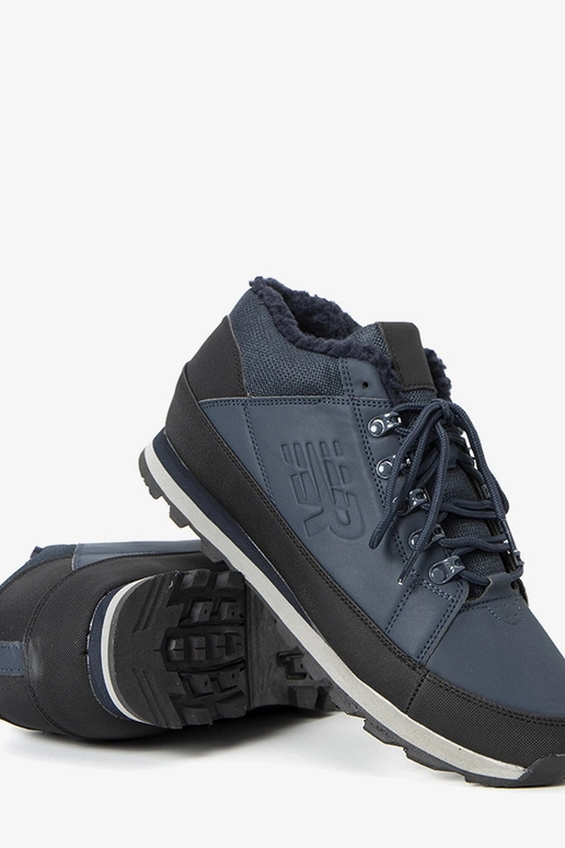 Donkerblauwe winterheren schoenen,...