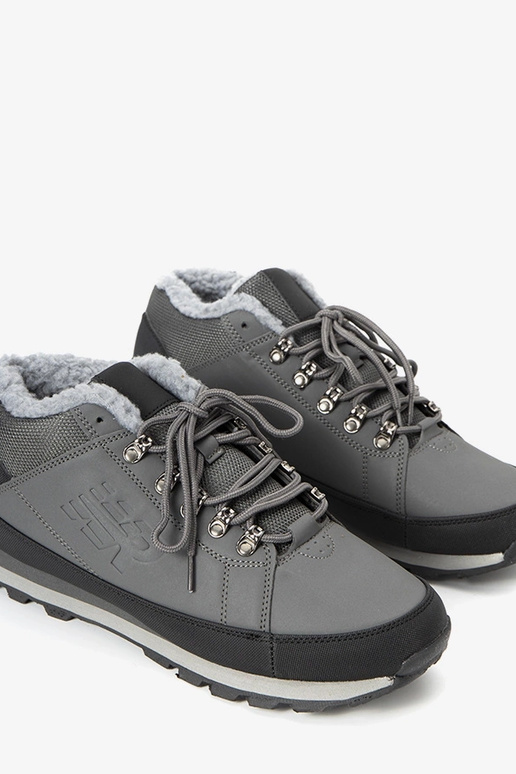 Grå isolerede sportssko til mænd Grifar