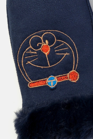 Marineblå Kitty børnehandsker 2