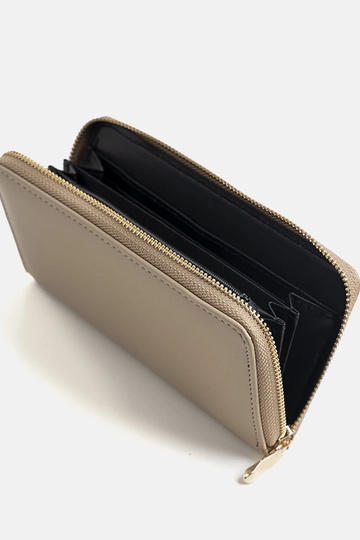 Beige klassisk Elsa pung 2