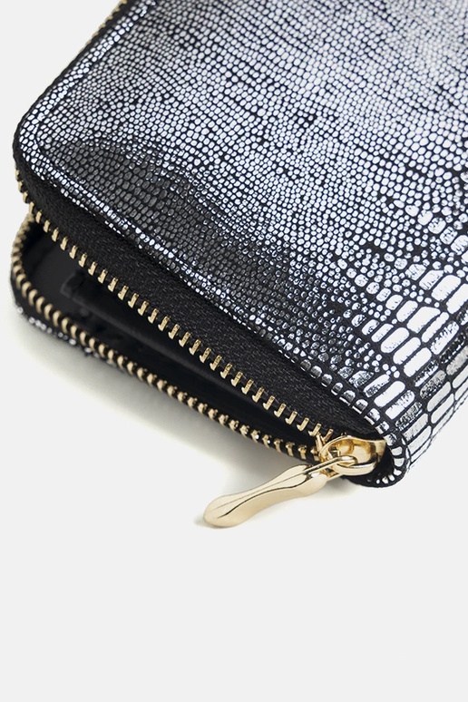 Sølv skinnende Decosta pung Sølv skinnende Decosta pung