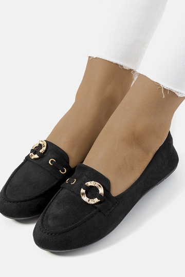 Sorte Leila loafers til... 2