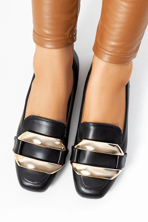 Renwick sorte mokkasiner til kvinder Renwick sorte mokkasiner til kvinder