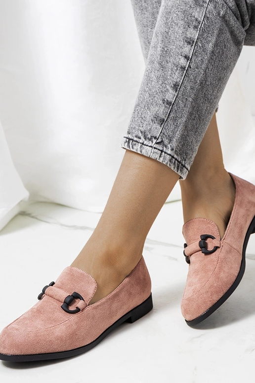 Pink Talisa halvstøvler i læder Pink Talisa halvstøvler i læder