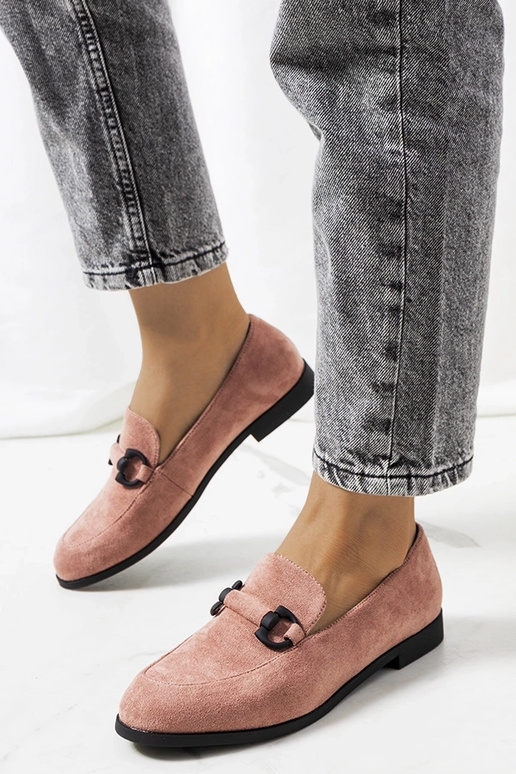 Pink Talisa halvstøvler i læder Pink Talisa halvstøvler i læder