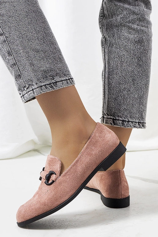 Pink Talisa halvstøvler i læder Pink Talisa halvstøvler i læder