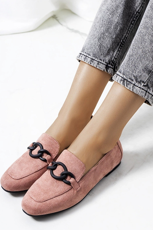 Pink Dante læder halvstøvler Pink Dante læder halvstøvler