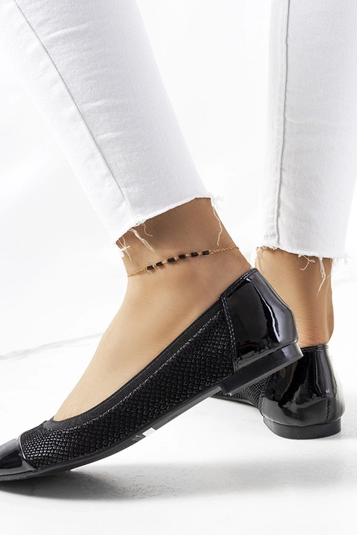 Sorte ballerinaer til kvinder Harila