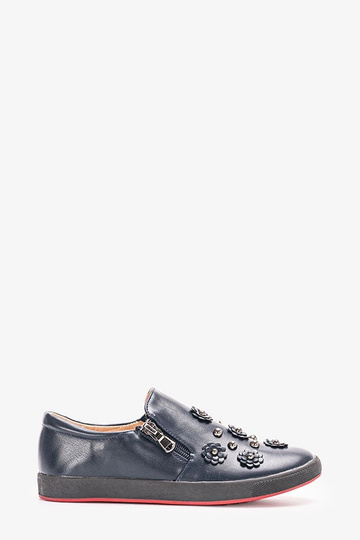 Marineblå Jorik børnesneakers