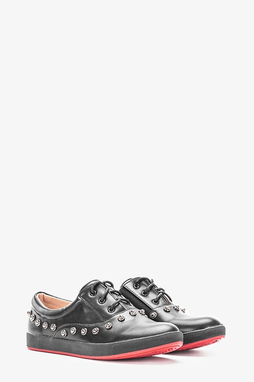 Kooi sorte børnesneakers Kooi sorte børnesneakers