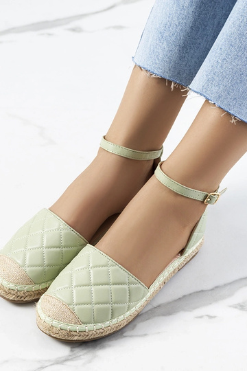 Faiza grønne espadriller 2
