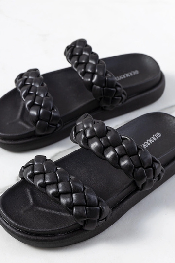 Sorte Angas flip-flops 2