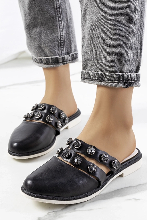 Sorte nitter-flip-flops Asselt