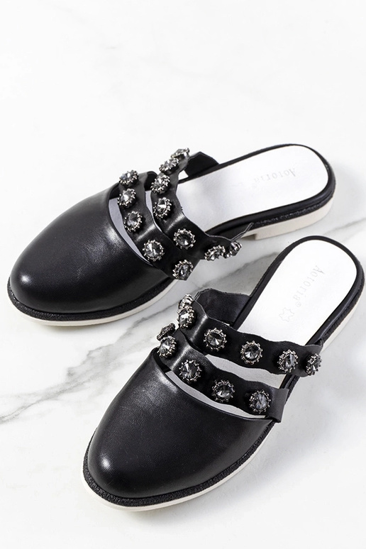 Sorte nitter-flip-flops Asselt