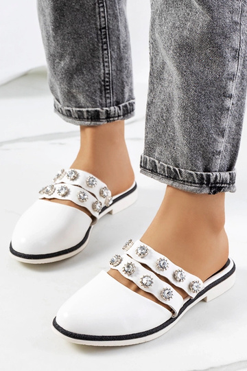 Hvide nitter-flip-flops Asselt
