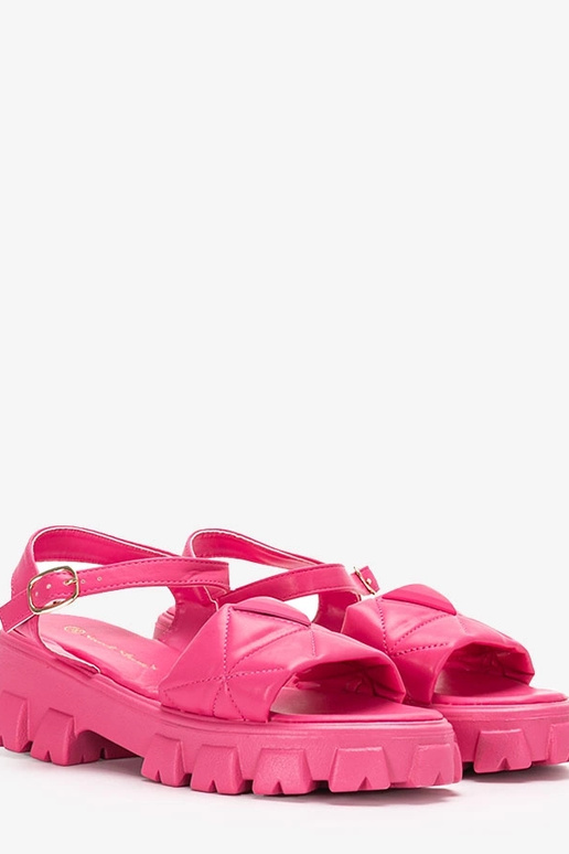 Ferlandi Pink Platform Sandaler