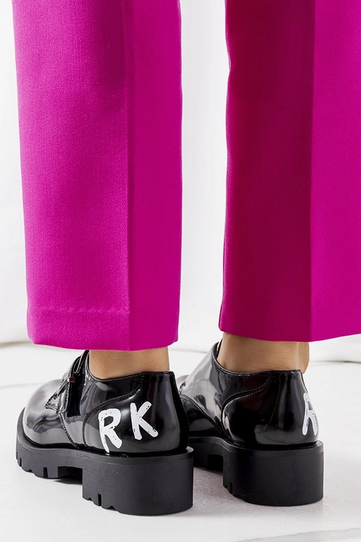 Sorte Lens sko Sorte Lens sko