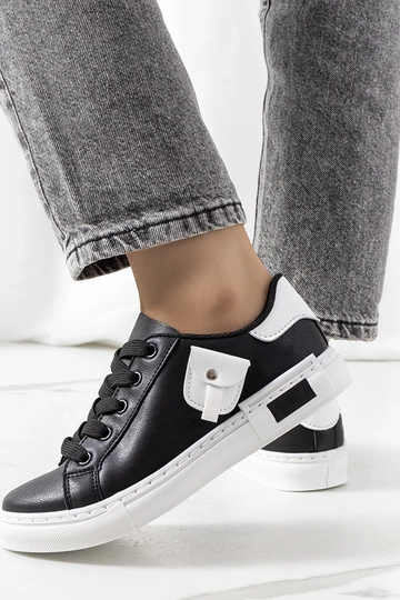 Zwarte dames sportschoenen,... 2
