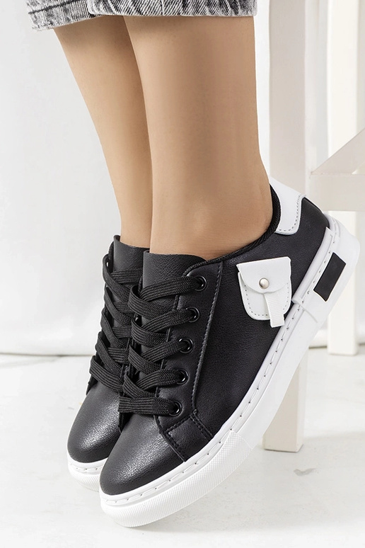Zwarte dames sportschoenen, „Frame" Zwarte dames sportschoenen, „Frame"