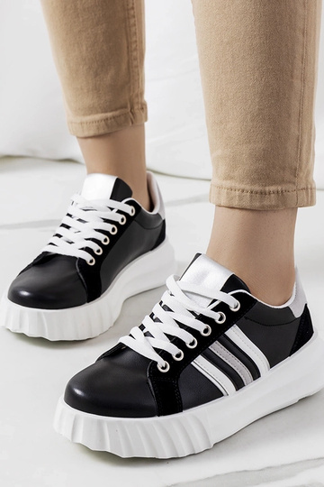 Sorte Prinsep platform sneakers
