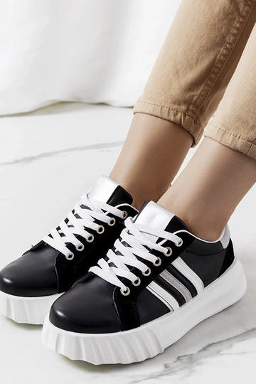 Sorte Prinsep platform sneakers 2