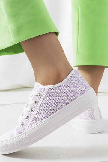 Lilla Chelms Platform Sneakers
