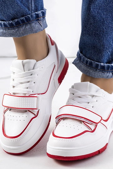 Kadie røde sneakers til kvinder