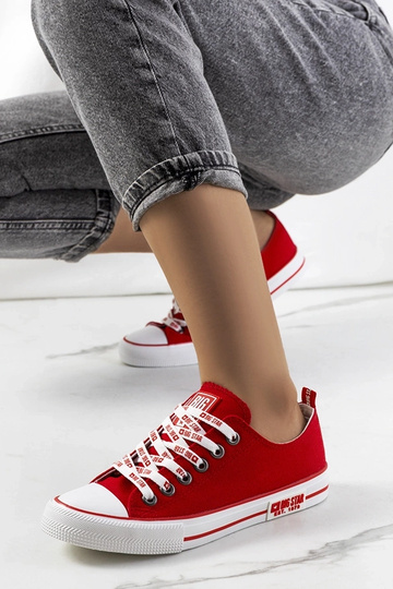 Røde klassiske sneakers Big...