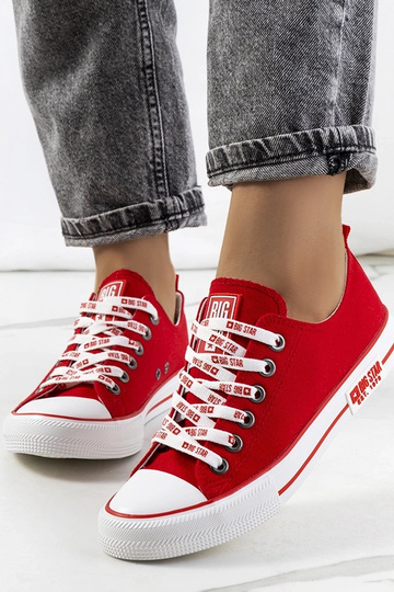 Røde klassiske sneakers Big... 2