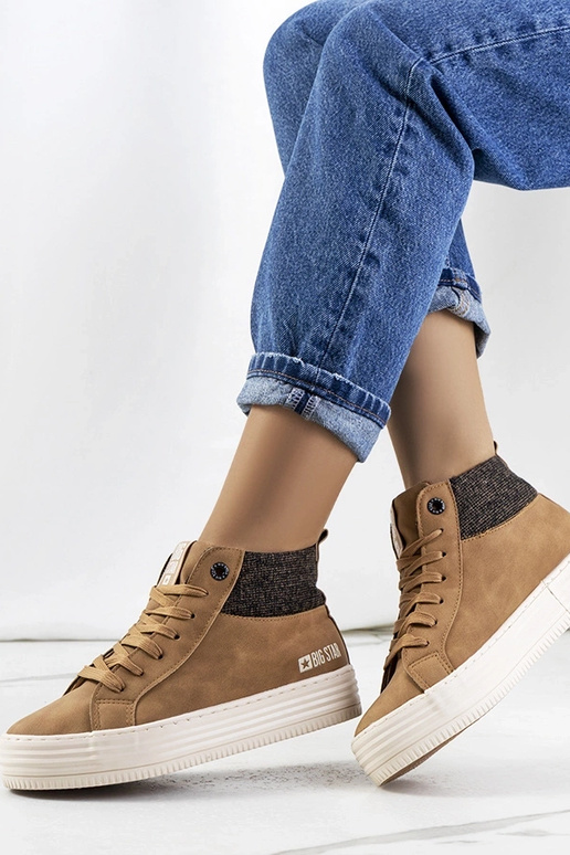 Bruine winterlaarzen, „BIG STAR...