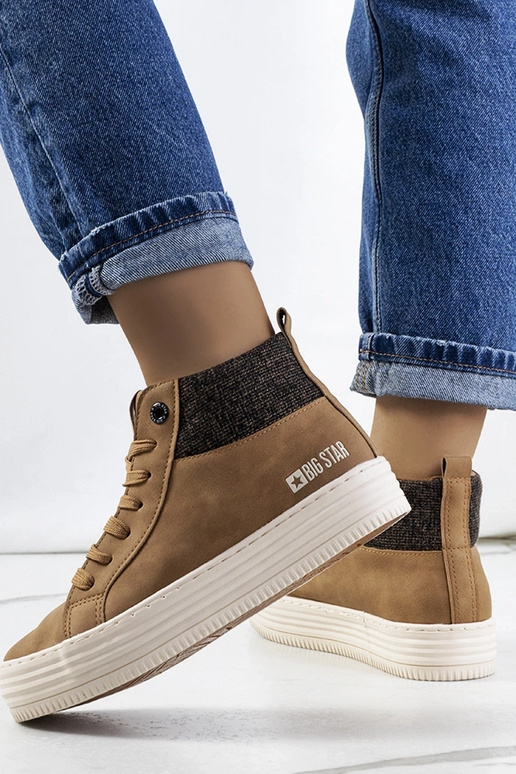 Bruine winterlaarzen, „BIG STAR...