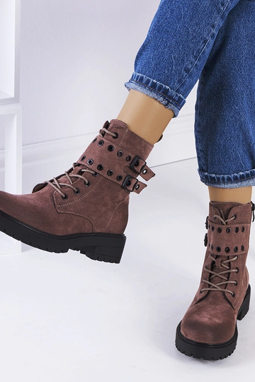Bruine wandelschoenen,... 2