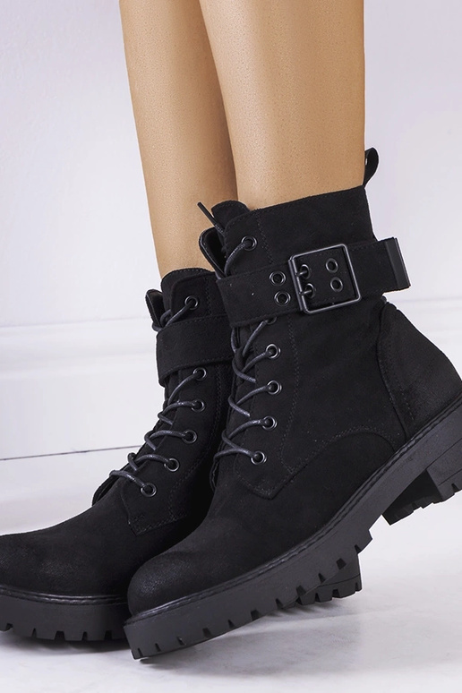 Sorte Tarrin ankelstøvler til kvinder... Sorte Tarrin ankelstøvler til kvinder...