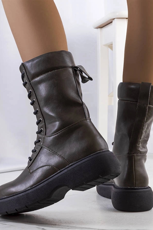 Costel grønne vandrestøvler til kvinder