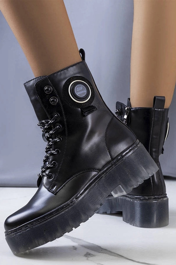 Sorte Laureano-ankelstøvler... 2