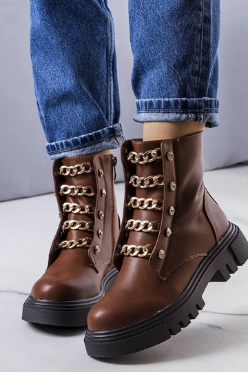 Kamelisolerede støvler Perno