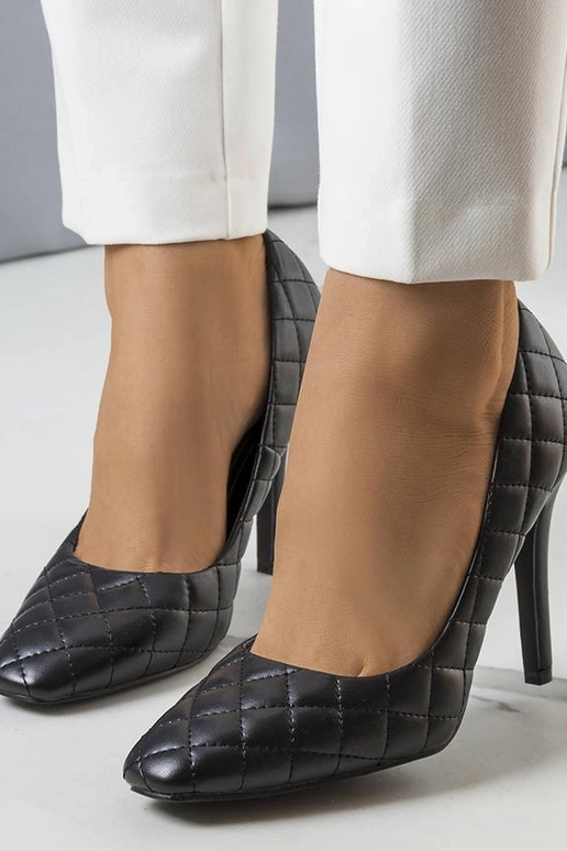 Nadelia sorte quiltede hæle Nadelia sorte quiltede hæle