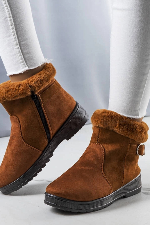 Julius kamelisolerede snestøvler med...